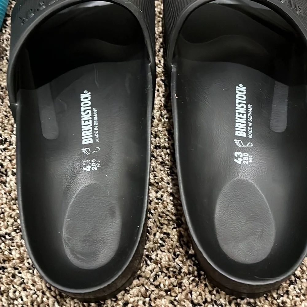 Men’s Birkenstock Slides & Crocs Translucent Comfort Shoe, NWT